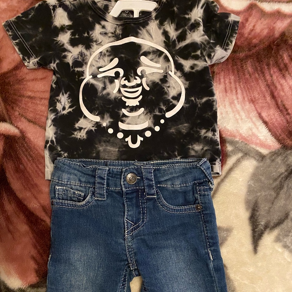Toddler true religion set
